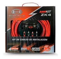 Comprar Kit De Cables Para Potencia Dynahertz Amp Kit Zk4 4 Gauge