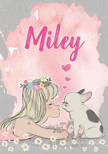 Libro: Miley: Cuaderno De Notas A5 | Nombre Personalizado Mi