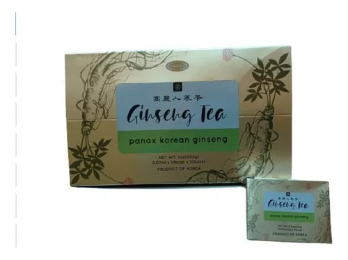 Te Ginseng 2gr Con 100sbs