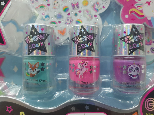 Imagen 2 de 6 de Set Uñas Hot Focus Para Niñas