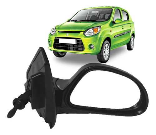 Espejo Izquierdo Manual Suzuki Alto 2014/2020