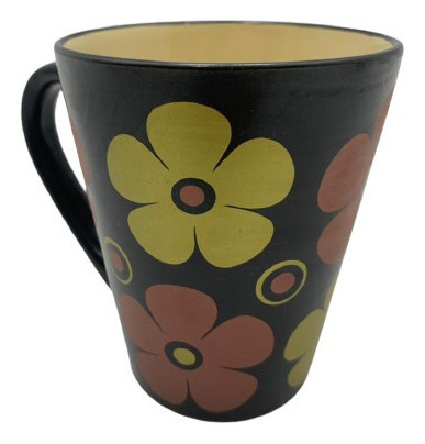 Taza Cafe Mug Porcelana Flores Mzl 6568 Xavi