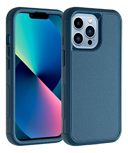 Co-goldguard Para iPhone 13 Pro Max Phone Case,3 Layer Durab