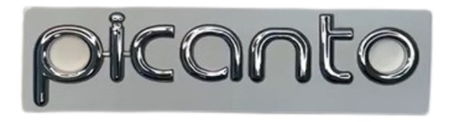Emblema Kia Picanto  Letra Suelta  Cromo  3m