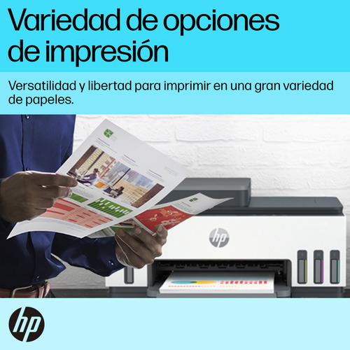 Impresora Multifunción A Color Hp Smart Tank 750 Con Wifi 220v
