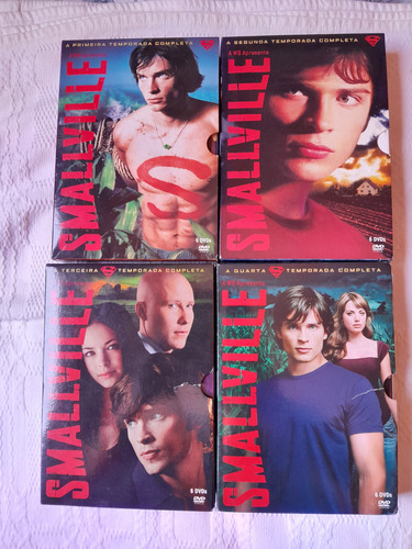 Smallville Temp. 1/2/3/4/5/6/7/8/9/10 + Filme Prod. Original (Usado)
