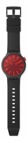 Reloj Swatch Unisex Casual Negro Material De Origen Biológic