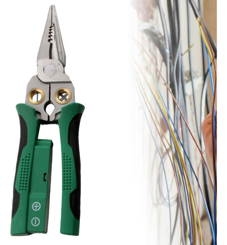 Pelacables Herramienta Para Cortar Cables Mango Verde