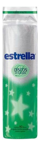 Discos De Algodón Estrella 80 Unidades