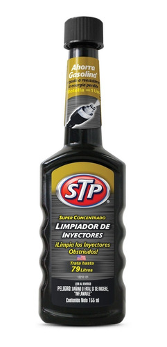 Limpia Inyectores Nafta Super Concentrado Stp 155ml