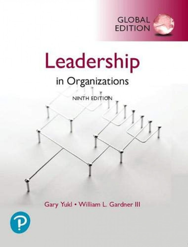 Leadership In Organizations, Global Edition