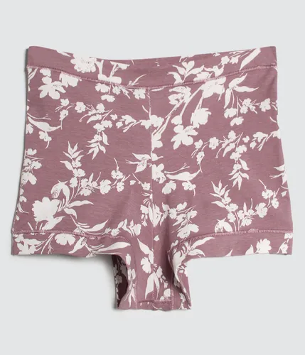 Panty Para Mujer Ostu Color Lila Boxer En Algodón #4080