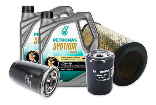 Kit Filtros + Aceite Syntium Ford F-350 3.9 4 Bt Desde 98