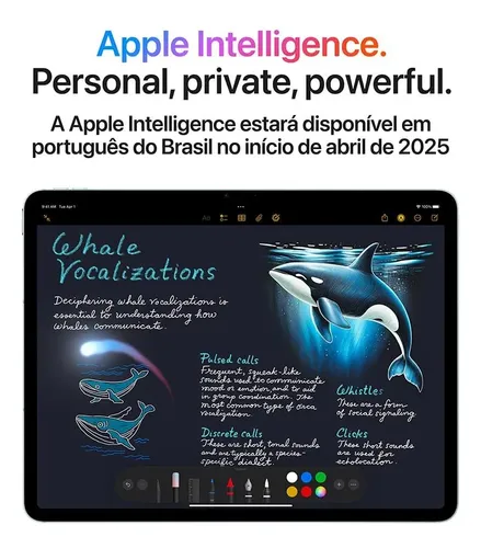 Apple Ipad Air 13 M3, 7ª Geração,wi-fi+cellular,256gb-azul