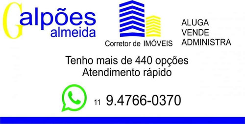 Galpão Para Alugar Casa Verde Alta São Paulo - Gbl36
