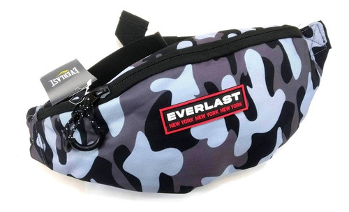 Riñonera Everlast Camuflada 40 X 15 Cm Impermeable Grande