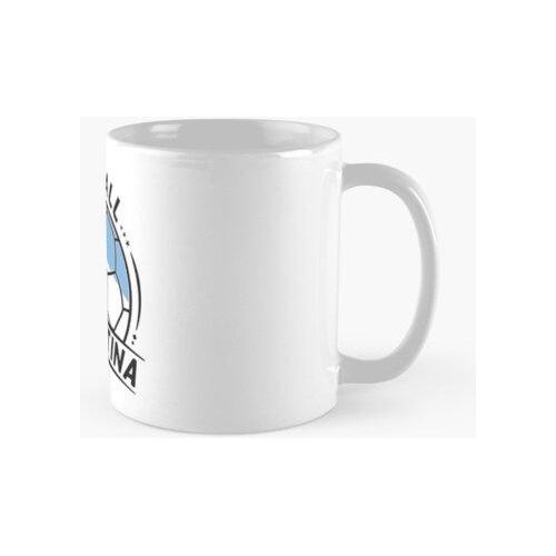 Taza Equipo De Fútbol De Argentina Bandera De Argentina Dent