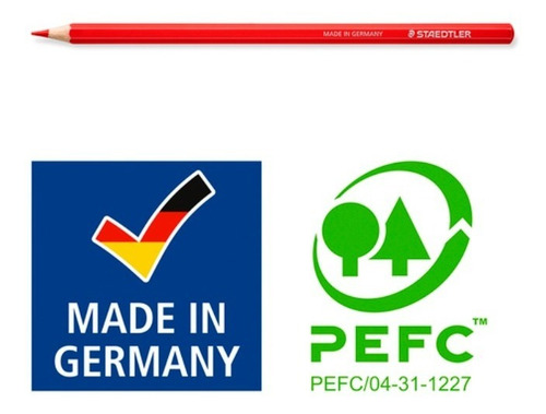 Lapices Alemanes De Colores Staedtler Con 24 Piezas