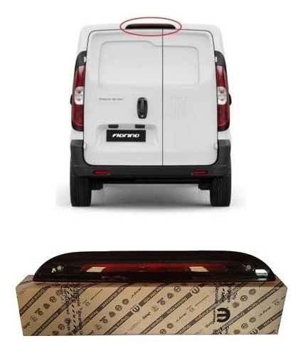 Brake Light Luz Freio Original Fiorino 2014 2015 2016