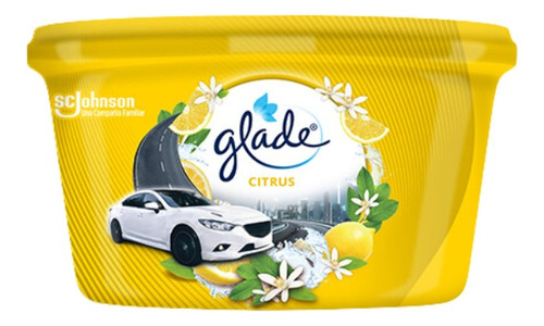 Ambientador Glade Car Gel Citrus