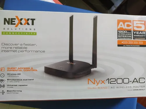 Router Repetidor Extensor Wifi Nexxt Dualband 2.4g 5g