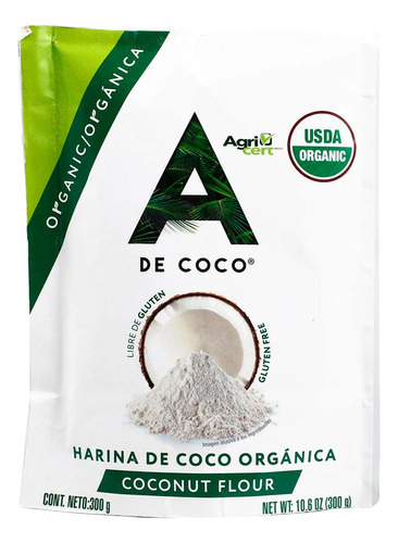 Harina A De Coco Coco Org 300g