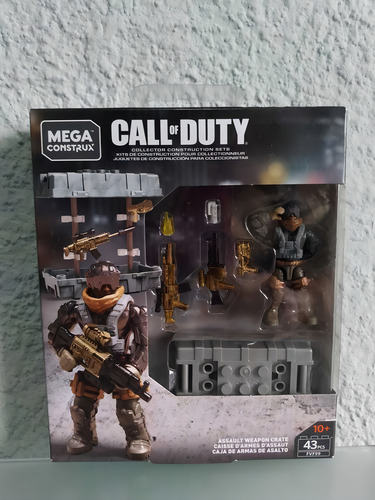 Mega Construx, Call Of Duty, Caja De Armas De Asalto Cantidad De Piezas 43