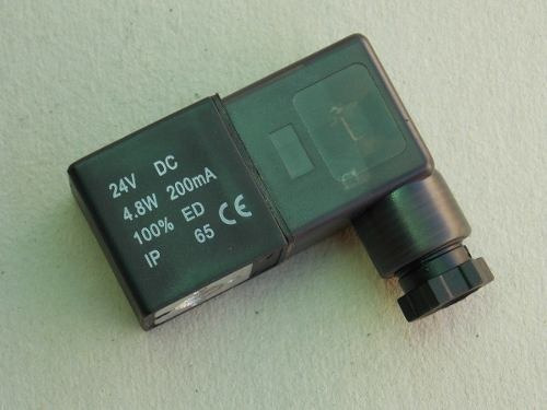 Bobina Solenoide Para Electrovalvulas - 12 O 24 Vcc