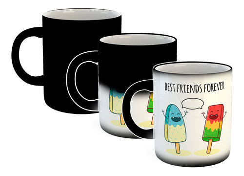 Taza Magica Best Friends Paletas Helados