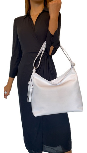 Bolsa De Piel Suave Ejecutiva Para Mujer Venecia