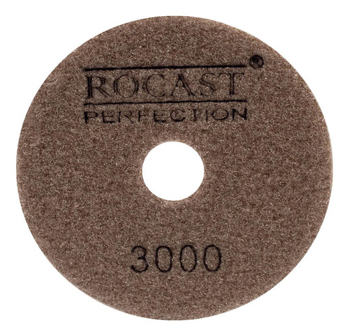 Disco Diamantado P/ Polir 4'' Gr 3000 10un (545,0007) Rocast