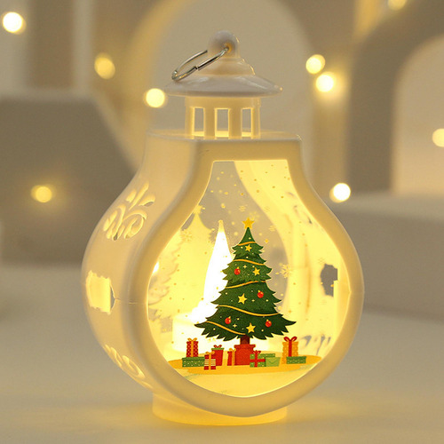 Linterna De Vela Navideña, Linterna De Árbol De Navidad