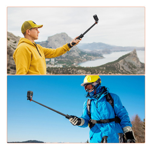 Trípode Stick Sports Tp-08 Vlog Para Selfies Gopro 11/10/9
