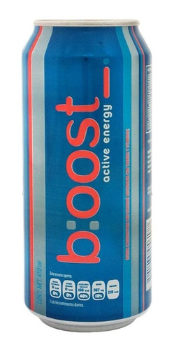 Bebida Energética Boost 470 Mls.