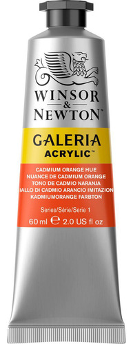 Tinta Acrílica Winsor & Newton Galeria 60ml Cadmium Orange Cor Laranja
