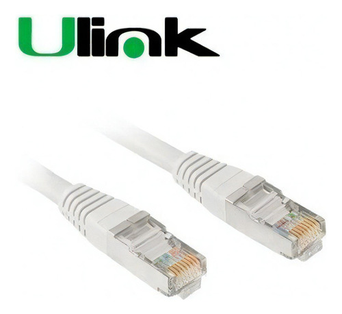 Cable De Red Cat6e (patch Cord) 3mts Gris Ulink