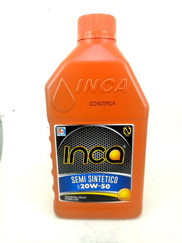 Aceite Inca 20w50 Semisintetico Api Sl