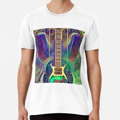 Remera Blue Wing Guitar Algodon Premium 