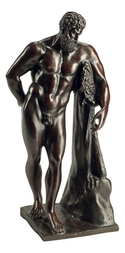 Escultura De Bronce Representa A Hércules - 1960s (Usado)