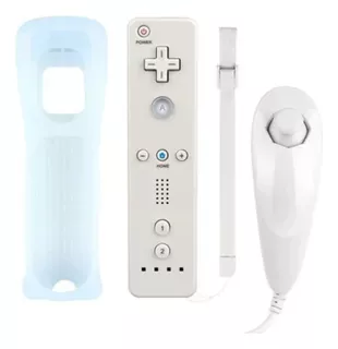 Mando Nintendo Wii U Wiimote Plus Control + Nunchuck + Funda