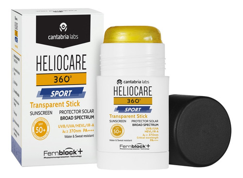 Heliocare 360 Sportsun Stick Transparente Spf 50+ 25g