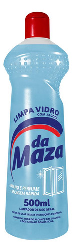 Da Maza Limpa Vidros Com Alcool 500ml