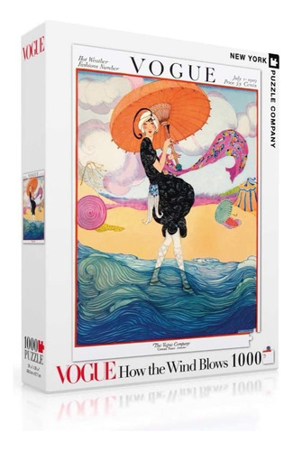 New York Puzzle Company - Vogue Cómo Sopla El Viento - Rompe
