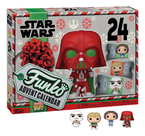 Funko ® Pop Calendario De Adviento Star Wars Holiday Navidad