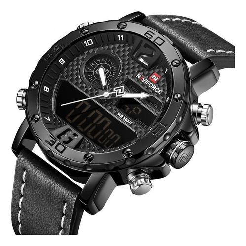 Naviforce Militar Reloj Hombre Cronógrafo Análogo Digital