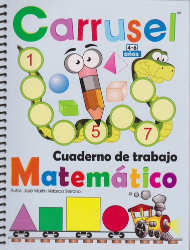 Carrusel Matemático 1er Primaria Cuaderno De Trabajo 