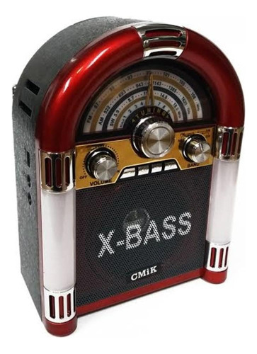 Mini Jukebox Radio Retro Bluetooth Am Fm Usb Sd Radio