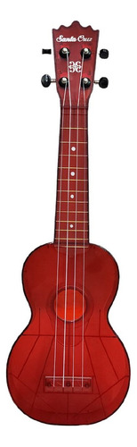 Santa Cruz Aq-mrd Ukelele 21  Aqua Cuerpo Fibra Musicapilar