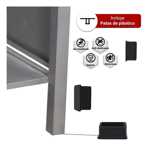 Freidora Con Plancha 80x40 Se Convierte En Estufa Cocinas Color Plateado Frecuencia 0