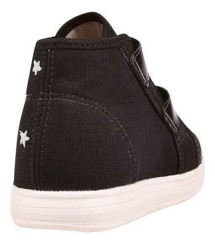 Imagem 3 de 4 de Tênis Infantil Menina Cano Alto Star Color Led Pisou Piscou
